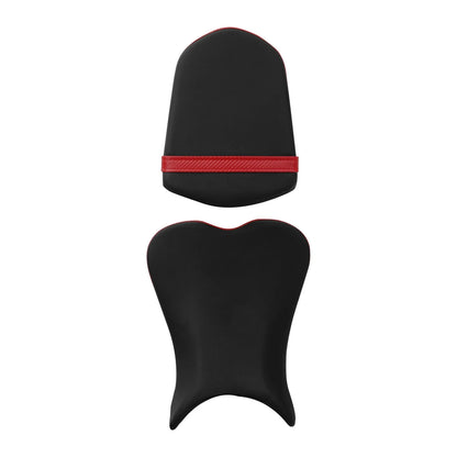 Black Red Driver & Passenger Seat for Suzuki GSXR600 GSXR750 (2006-2007)