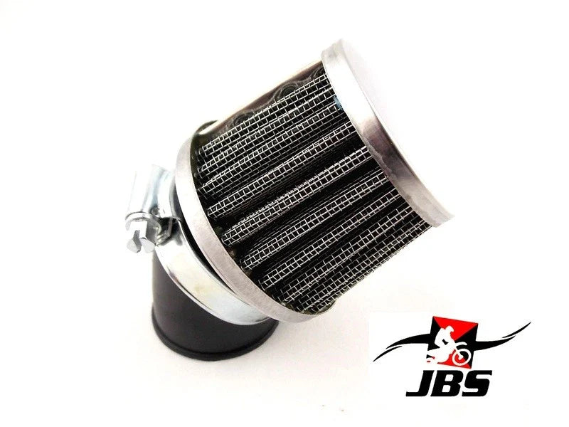 32mm 45�� Chrome Pod Air Filter Cleaner for Universal JBS Performance