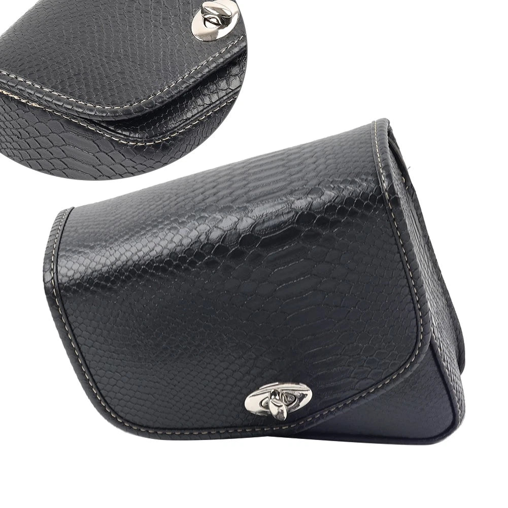 1PC Universal Motorcycle Saddle Bag Right Side Luggage Tool Bag