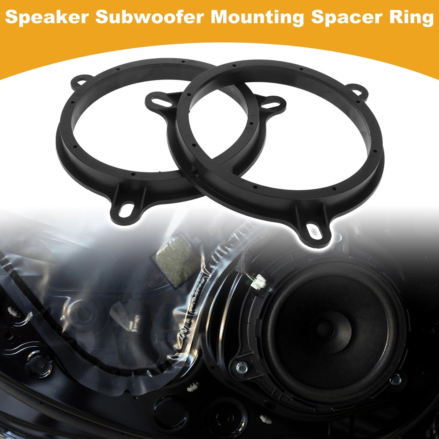 2X Speaker Spacer Ring Tweeter Adapter for Mazda CX-5 (2013–2022)