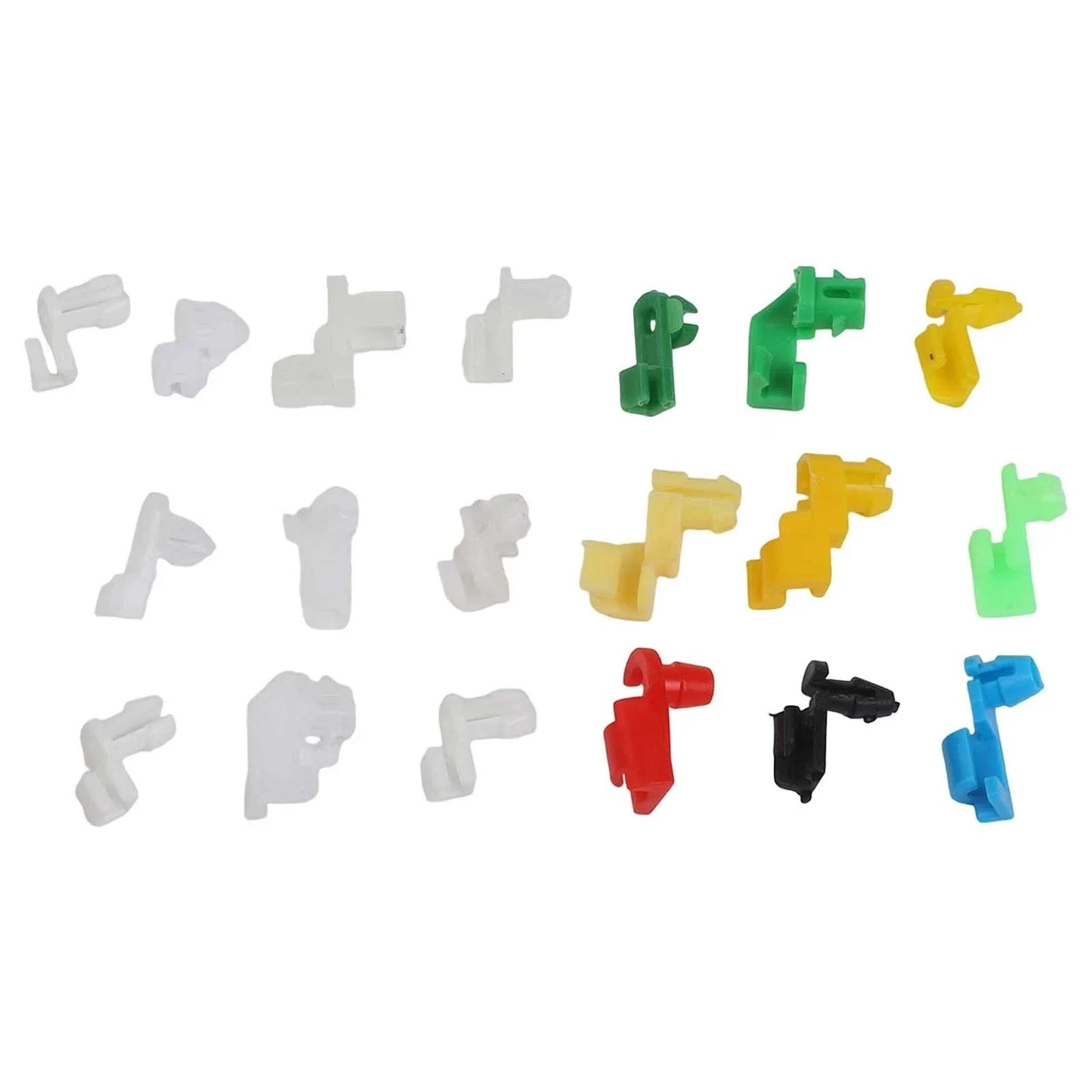 160x Door Lock Rod Clip Side Fasteners Car Wire Clips With Box for Car