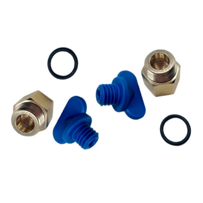 2Pcs Drain Plug Kit for MerCruiser Sterndrive (4 Cylinder)