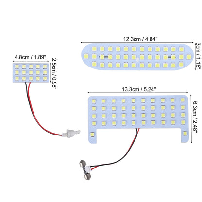 Set of 2 5050SMD 6000K Dome Lights for Toyota Voxy Noah (2014–2020)