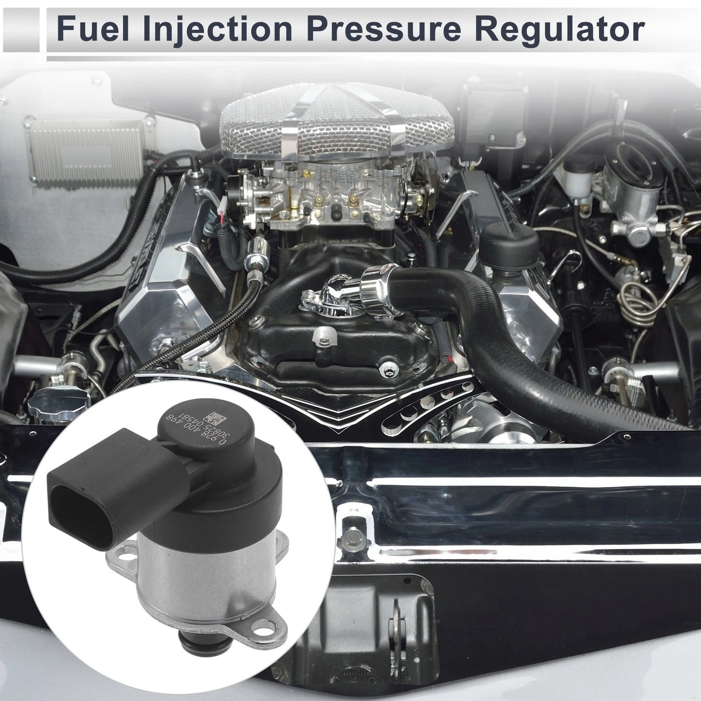 Fuel Pressure Regulator for BMW 5 Series (No. 13517787186, 20-70 Psi)