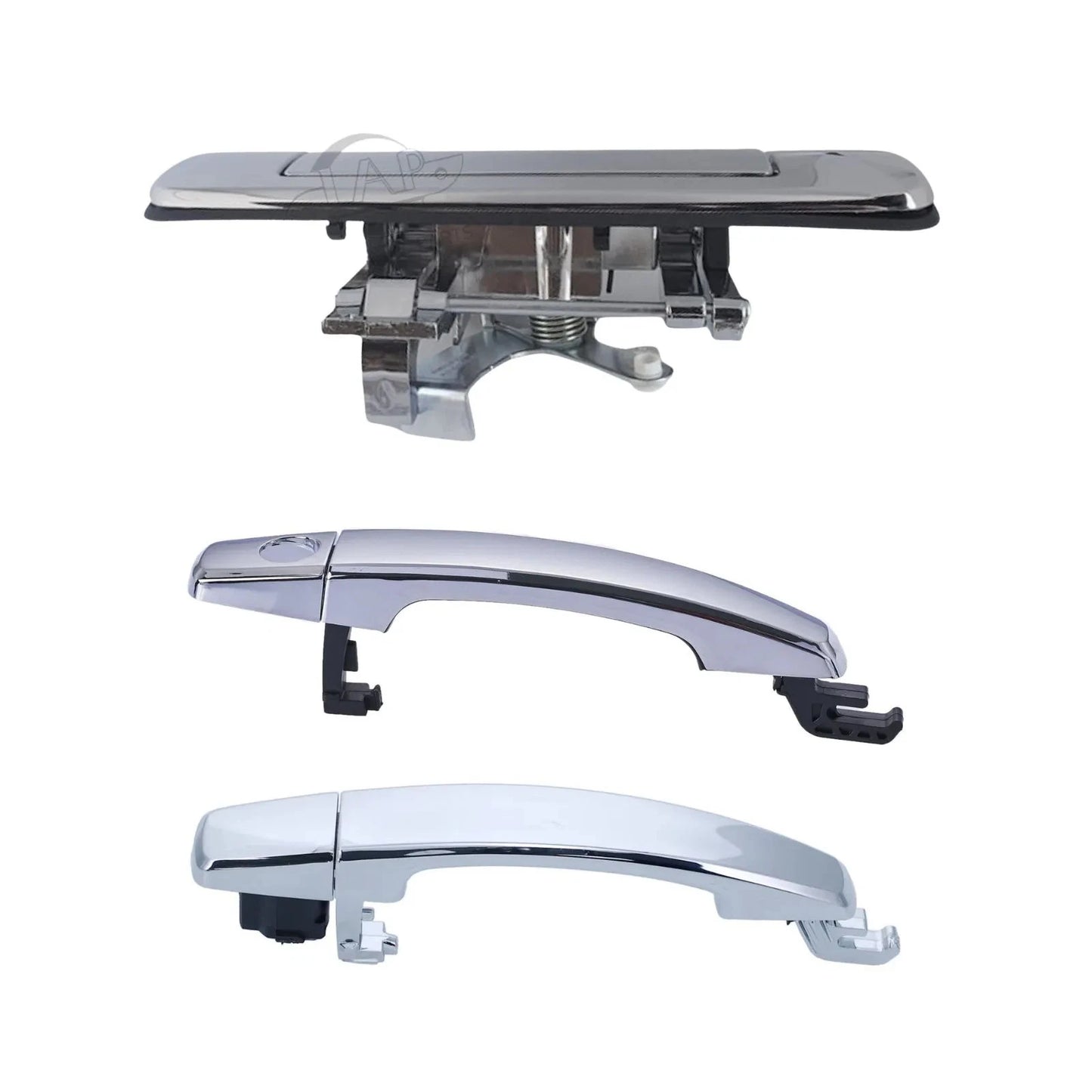 Set of 5 Chrome Outer Door Handles for Holden Colorado (2012–2016)