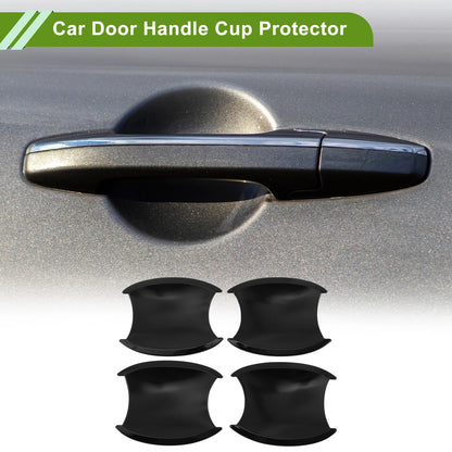 Set of 4 Car Door Handle Cup Protectors for Honda CR-V (2007–2011) Gloss Black