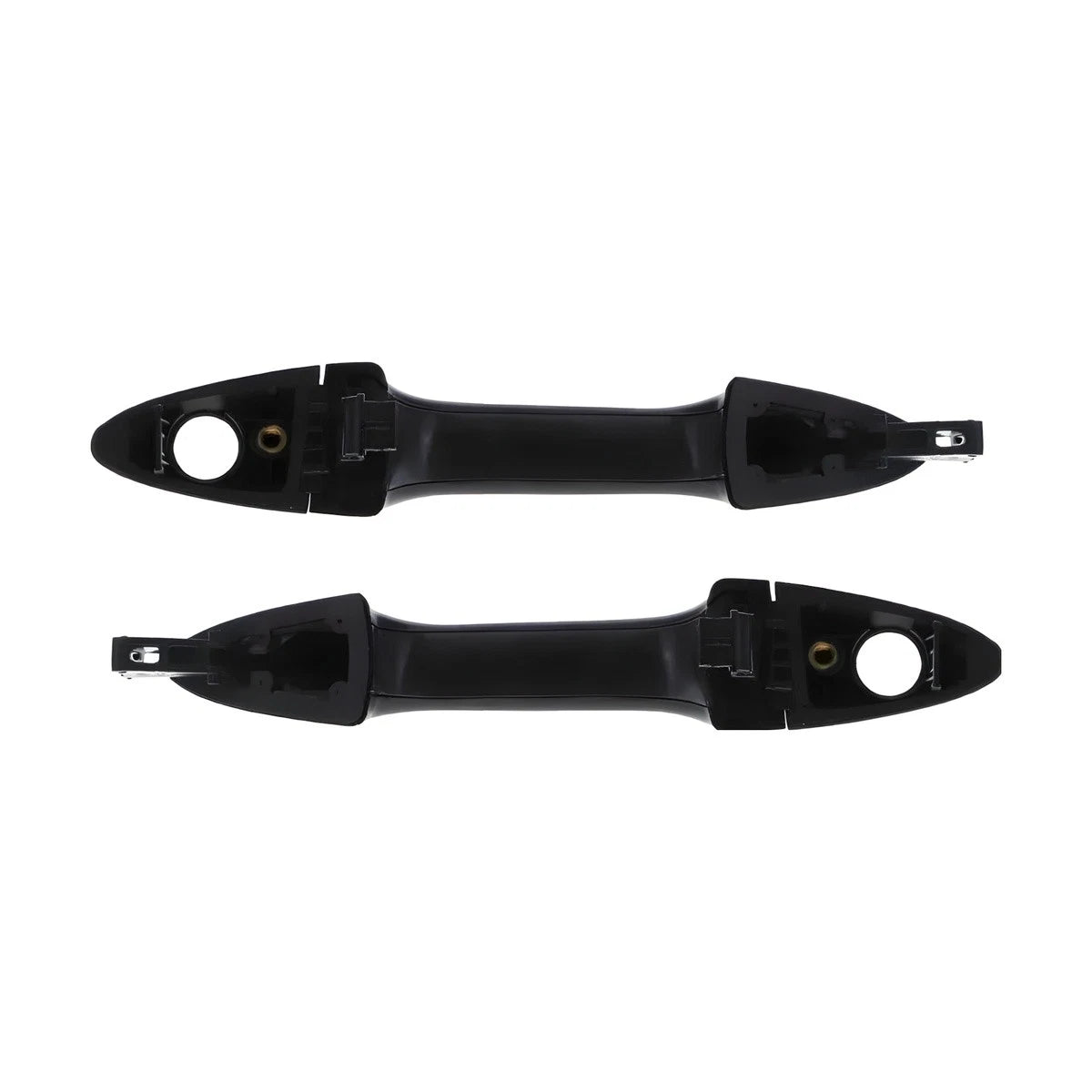Set of 2 Outer Door Handles for Hyundai Accent (2011–2019) Black