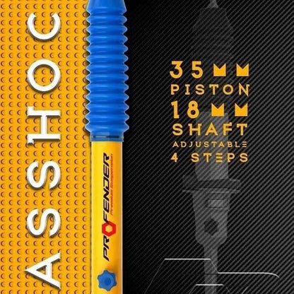 1 Pair Profender 4 Step Front Shocks for Isuzu D-Max (2012-2020)