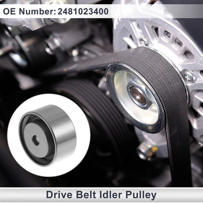 Drive Belt Idler Pulley for Hyundai Tucson (2005–2009) No. 2481023400