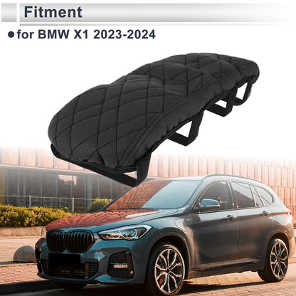 Center Console Cover for BMW X1 Black 1 Pc (2023-2024)