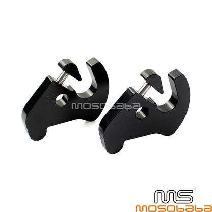 Black Detachable Sissy Bar Luggage Rack for Motorcycle Universal