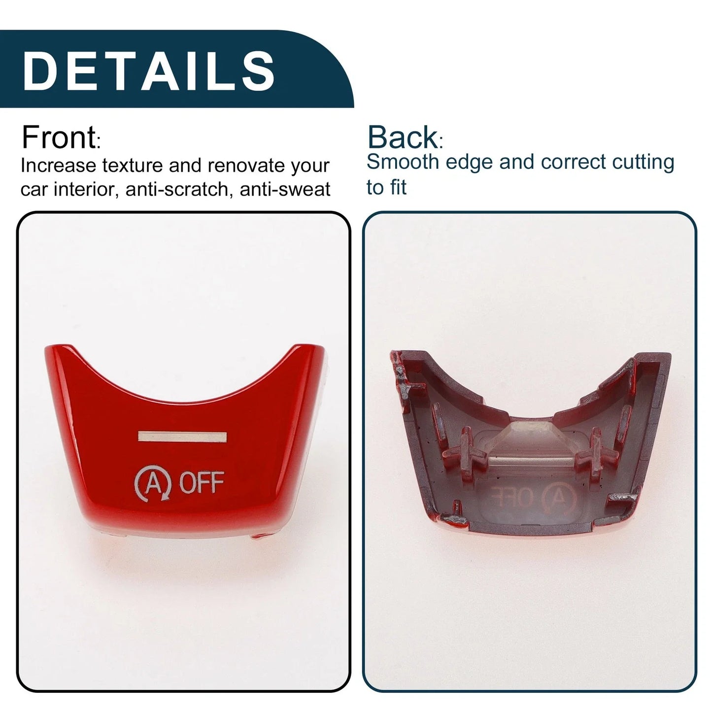 Central Control A Off Button for BMW 5/6/7 Series Red