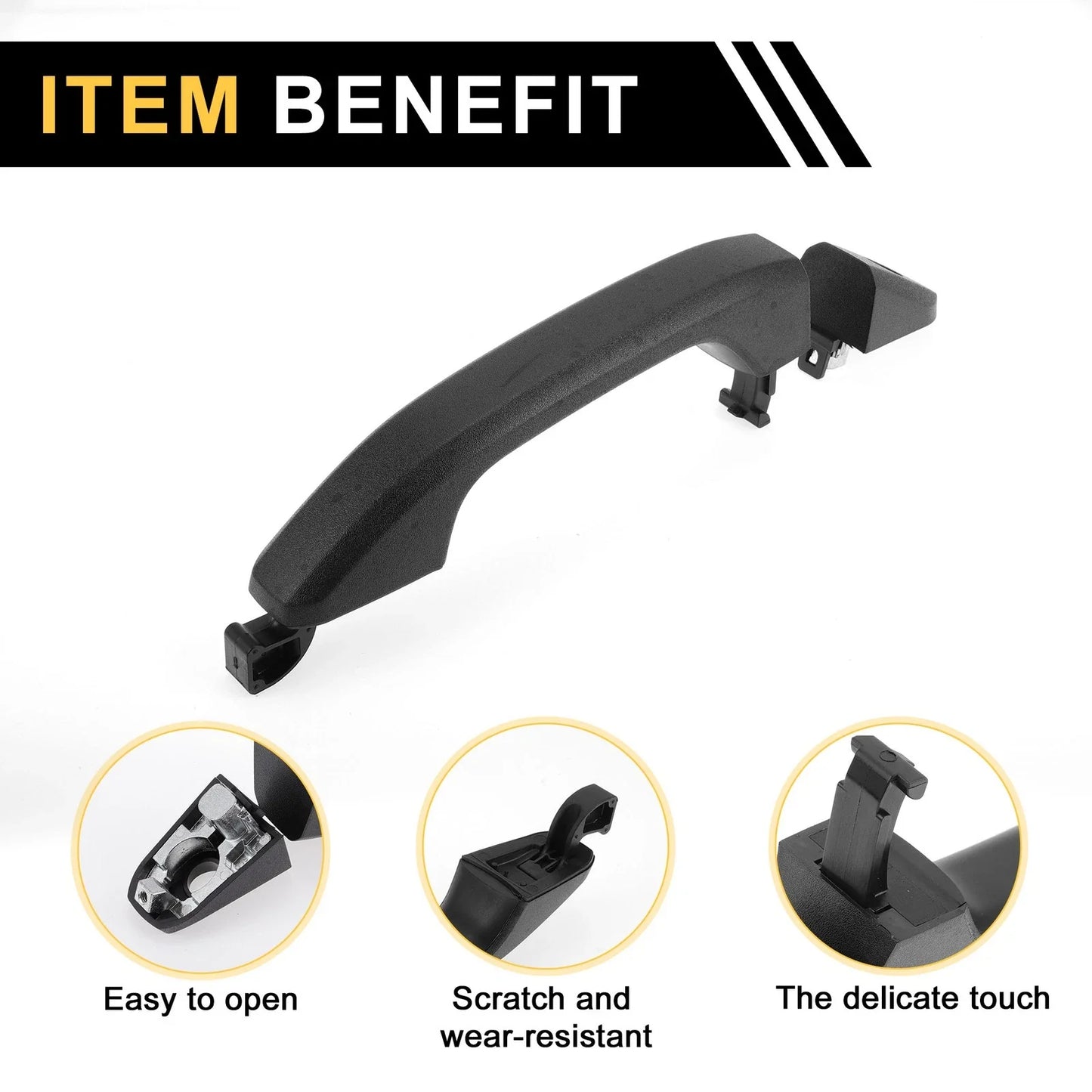 Front Left Exterior Door Handle for Chevrolet Suburban 3500 HD (2001-2006)