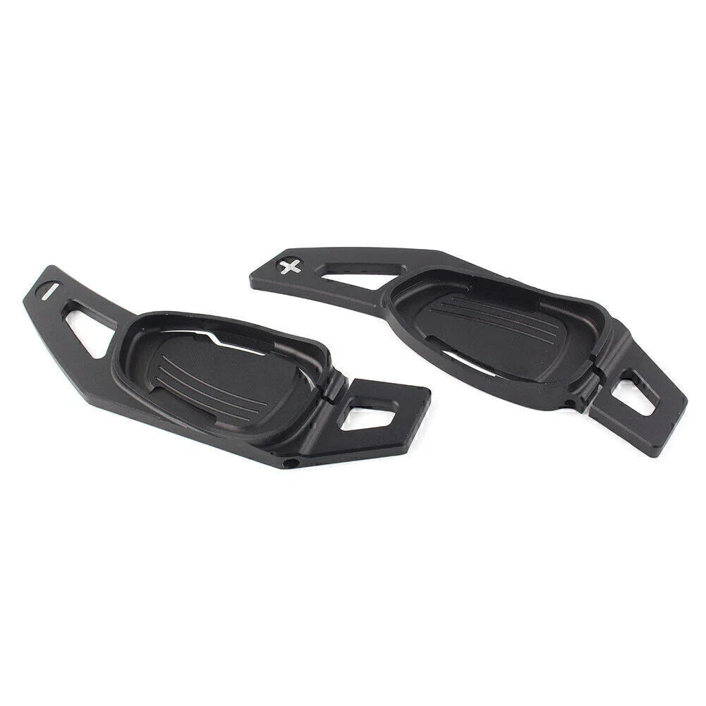 Aluminum Black Shift Paddle Extensions for Audi A5/S5/SQ5 (2016)