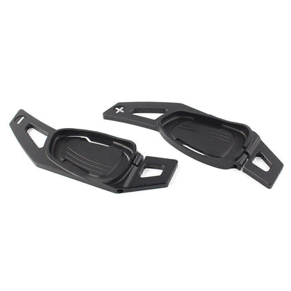 Aluminum Black Shift Paddle Extensions for Audi A5/S5/SQ5 (2016)