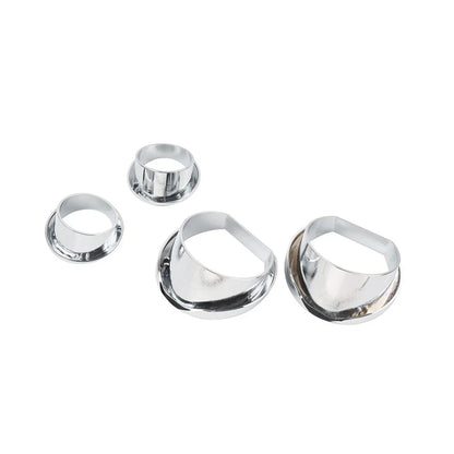 Chrome Gauge Bezel Trim Ring for Harley Touring Electra Street Glide (14-23)