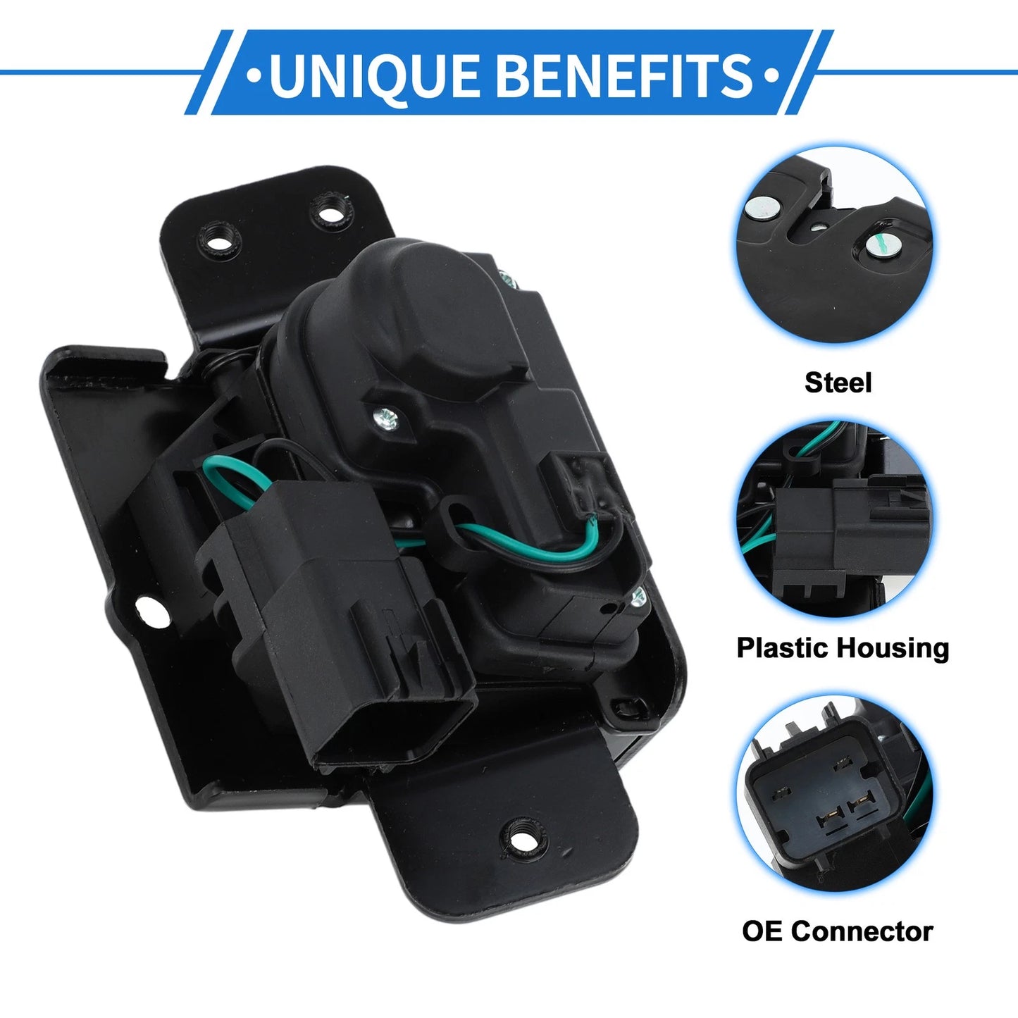Rear Liftgate Door Lock Actuator for Chevrolet Tahoe (2007–2014) No.13501871