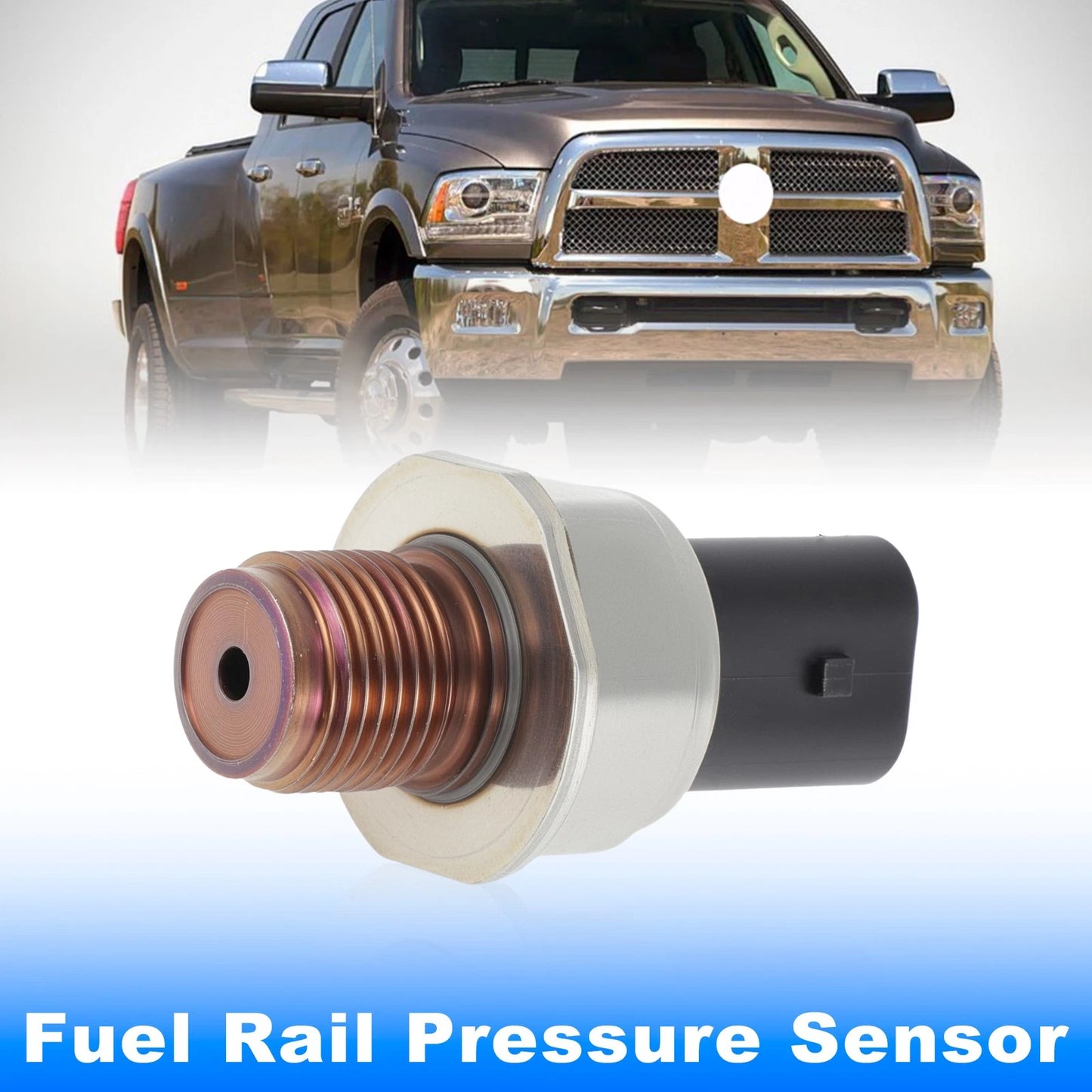 Fuel Rail Pressure Sensor 68210175AA for Dodge Ram 2500 3500 4500 (2013–2016)