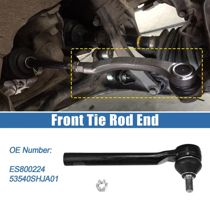 2 x Front Suspension Steering Tie Rod Ends for Honda Odyssey (2005-2010)