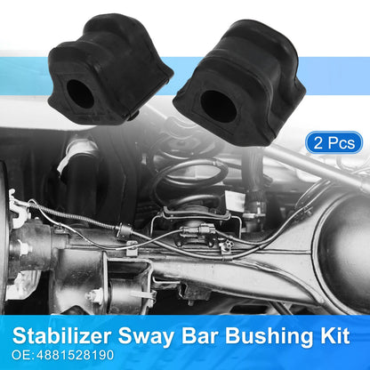 Stabilizer Sway Bar Bushing Kit No.4881528190 for Scion XB (2008–2015) Black