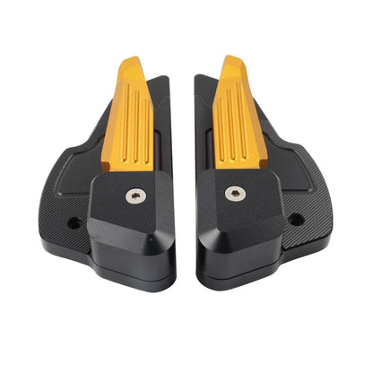 Gold Rear Passenger Foot Pegs for Vespa Sprint Primavera 50 125 150 (13-23)