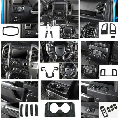 Carbon Fiber Interior Cover Trim for Ford F-150 (2015–2019)