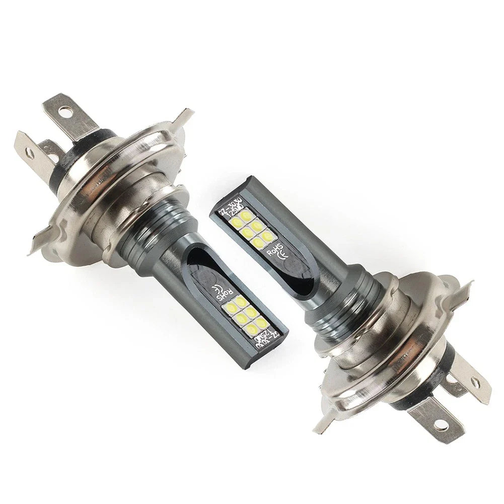 H4 LED Headlight Bulbs Pair for Car Model
