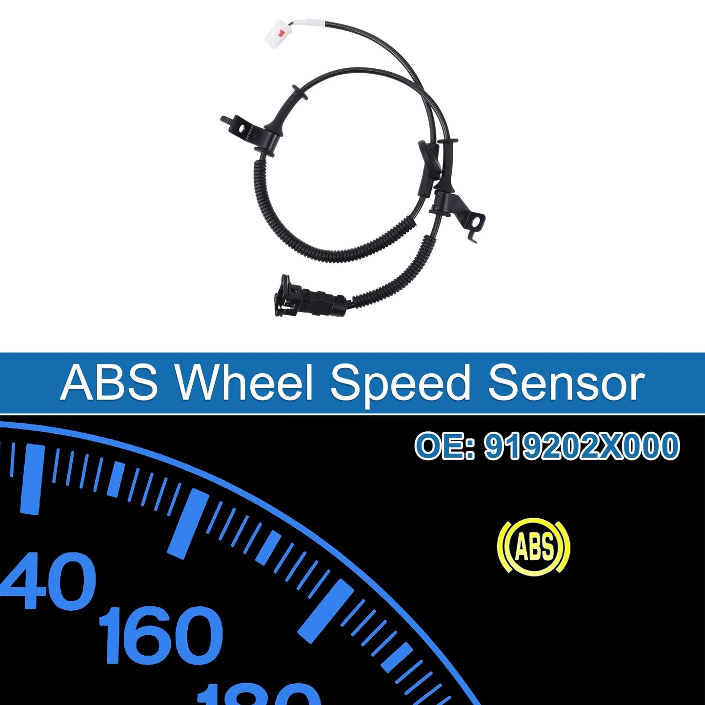 ABS Wheel Speed Sensor No. 919202X000 for Kia Soul (2010–2013)