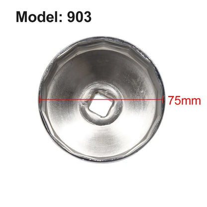 Oil Filter Cap Wrench for Steel 73-74mm 14 Flutes (Universal)