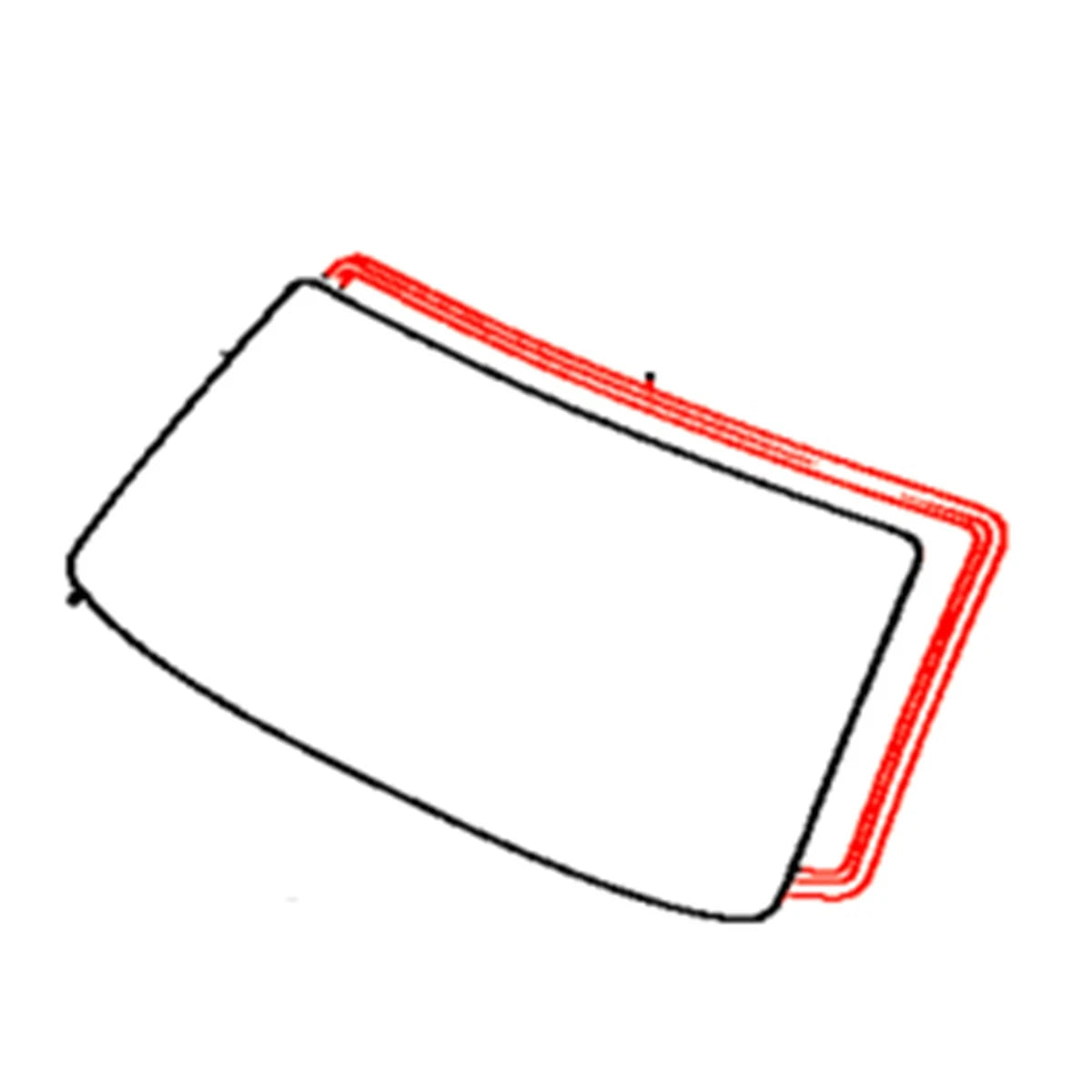 Windshield Weatherstrip Seal for Toyota LiteAce TownAce (YR20–YR36)