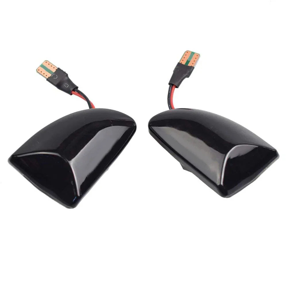 Smoke Lens LED Turn Signal Side Marker Light for 2007-2014 Benz Smart Fortwo