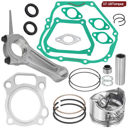 Piston Gasket Rebuild Kit for Yamaha Golf Cart G16-G20 (301CC)