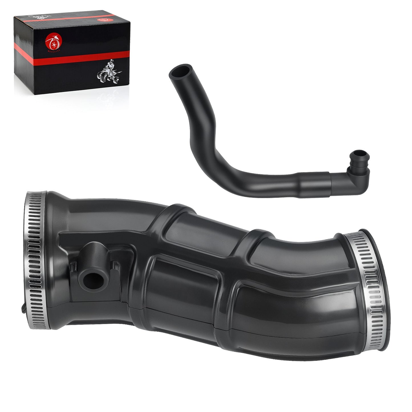 Left Side Air Box to Carb Boot with Elbow for Yamaha Raptor 660R (2001–2005)