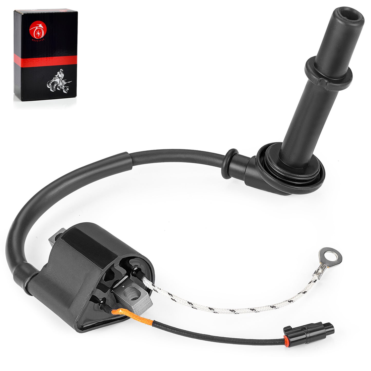 Ignition Coil & Spark Plug Cap for Kawasaki KX250 KX450 (2009–2024)