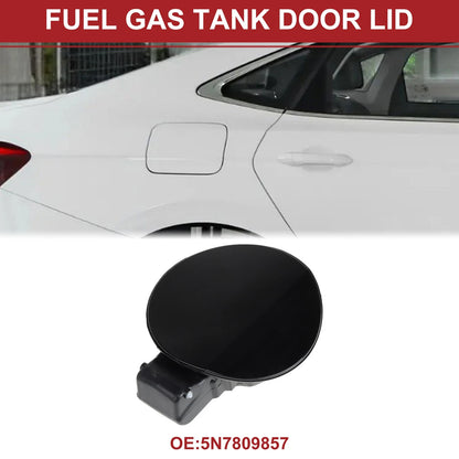Fuel Tank Door Cap for Volkswagen Tiguan (2010–2019) - Black Filler Flap Cover