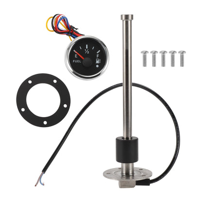 Fuel Sending Unit and Gauge Kit 240-33 Ohm for Boat Car Truck (216mm)