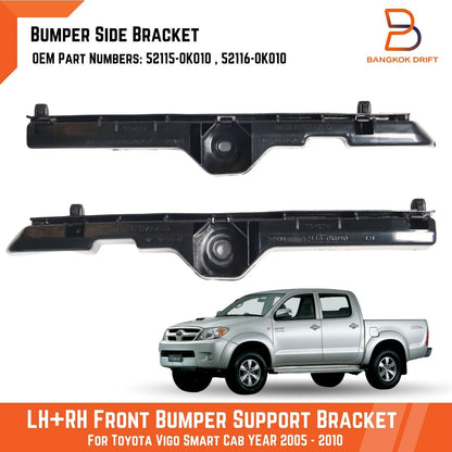 Front Bumper Slide Guard Support Bracket for Toyota Hilux (2005-2011)