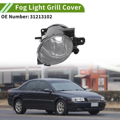 1 Pc Fog Light Grill for Volvo S80 (2007–2013) No. 31213102 Clear