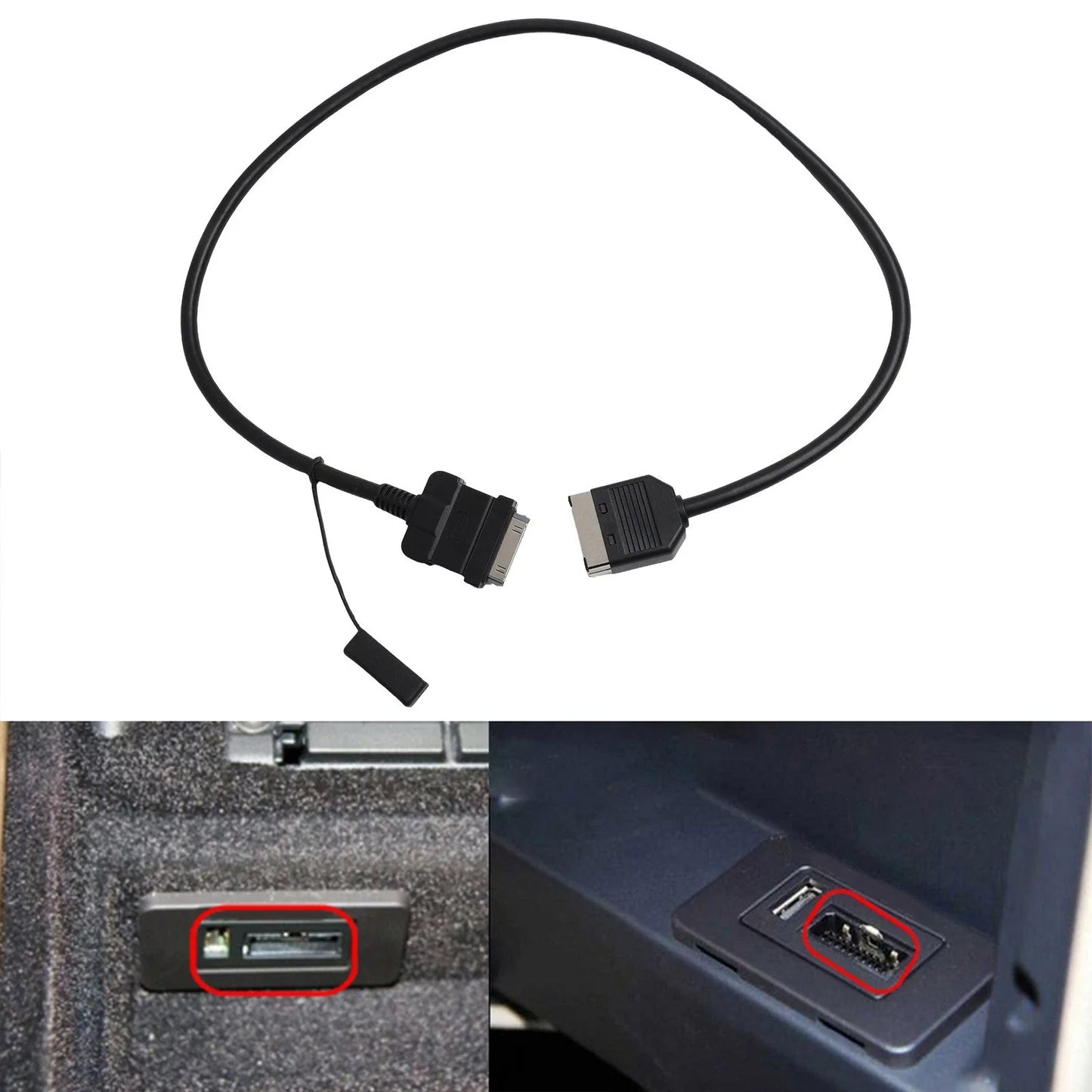 iPhone 30pin Connector Cable for Land Rover Jaguar