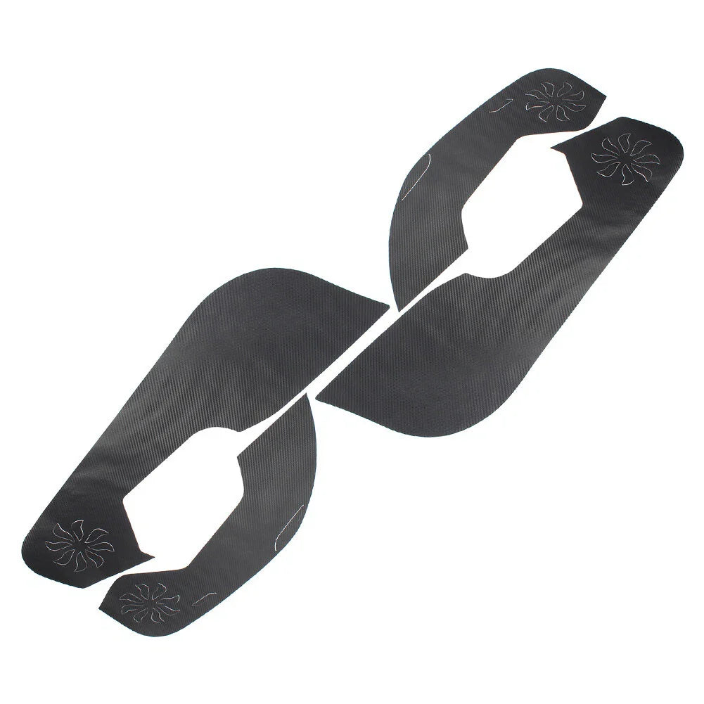 4 x Car Door Anti Kick Pad Protection Covers for Honda Civic Hatchback (17-21)