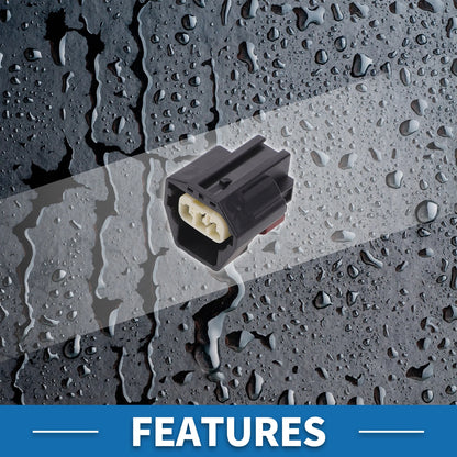 Set of 3 Pin Looms Lights Sensor Connectors for Ford Volvo