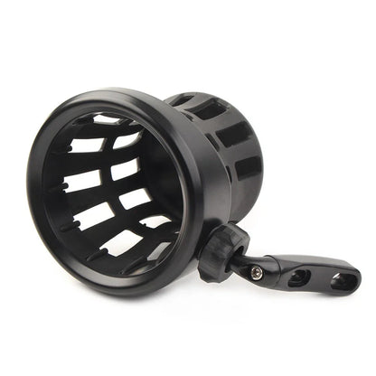 Handlebar Cup Holder Drink w/ Mesh Basket for Harley