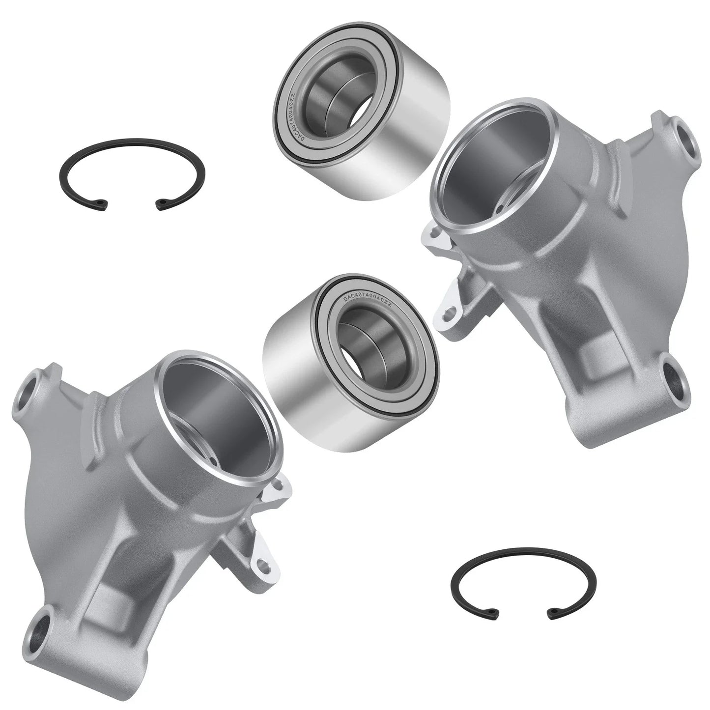 2 x Rear Wheel Carrier w/ Bearings for Polaris Sportsman 500 700 800 (1999–2013)