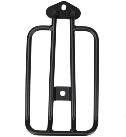 Black Rear Luggage Rack Carrier for Harley-Davidson