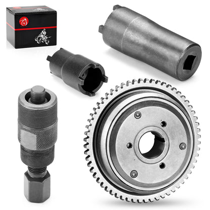 Starter Clutch Flywheel Puller Tool Kit for GY6 Scooter (152QMI, 157QMJ)