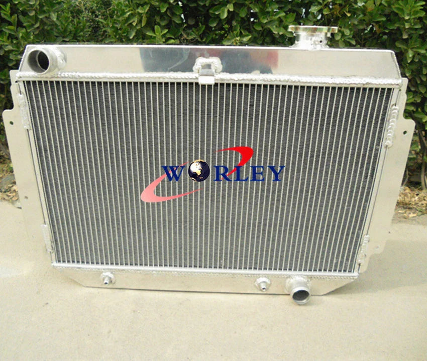 3 Row Aluminum Radiator for Holden HG HT HK HQ HJ HX HZ & Chevy V8 (1971-1980)