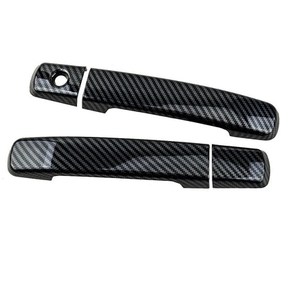 Carbon Fiber Style Side Door Handle Covers for Nissan Altima Coupe (2008-2013)