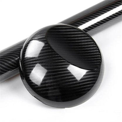 Set of 5D Carbon Fiber Pattern Interior Trim Stickers for BMW X5 (2008-2018)