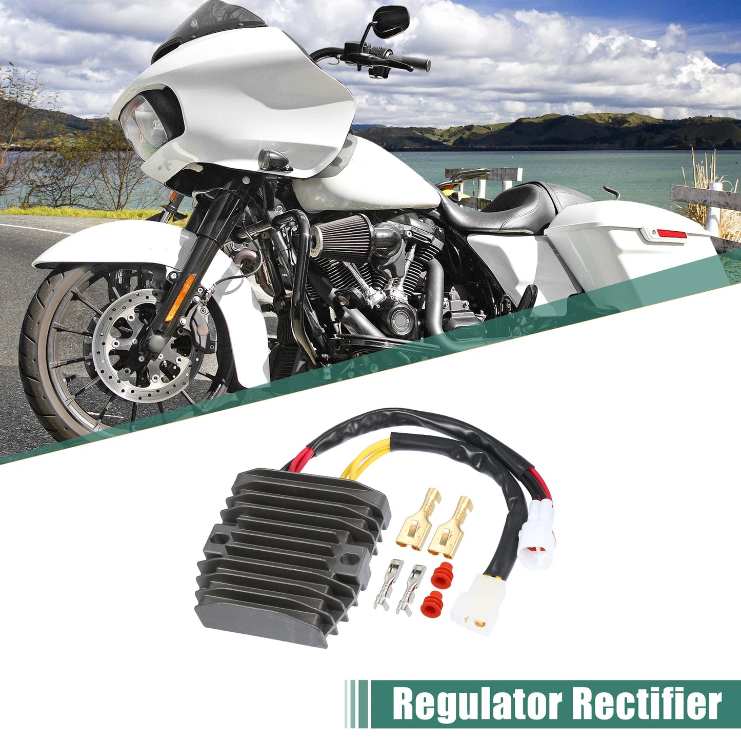 Set of 1 Motorcycle Regulator Rectifier for Suzuki GSXR 750 (2006–2009, 2011–2017)
