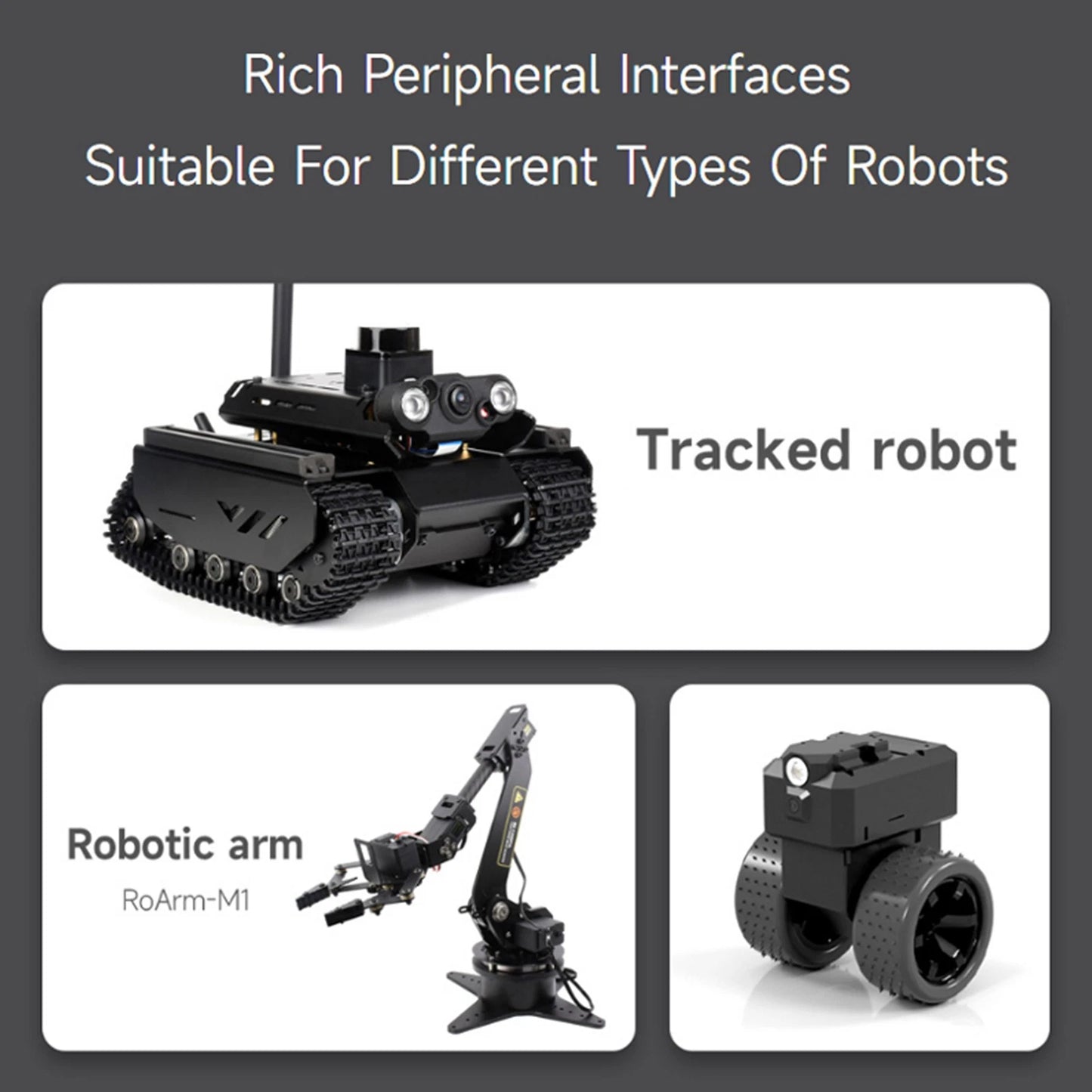 Universal Robot Driver Card for ESP32-WROOM-32 Raspberry Pi Module